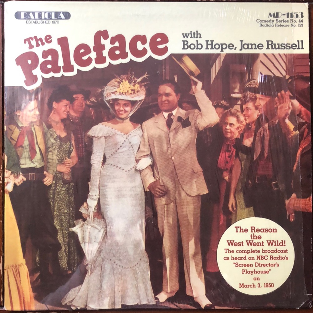 Bob Hope, Jane Rusell The Pale Face/Dorothy Lamour My Favorite Brunette Vinyl Lp